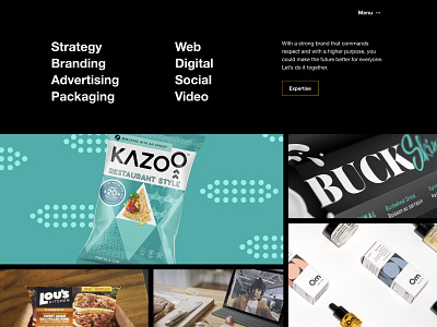 Crew Website agency branding design marketing ui uiux ux web design