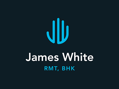 James White design identity logo registered massage therapist rmt