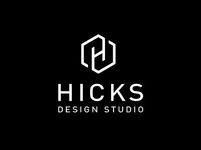 Hicks Design Studio Logo architects brand identity branding logo logo design