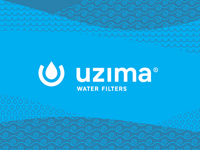 Uzima Logo branding icon logo logo design non profit water