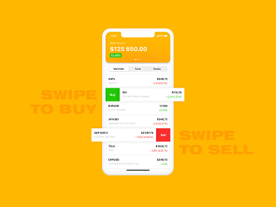 Trading app inerface app design forex ios stocks trading trading app ui pattern