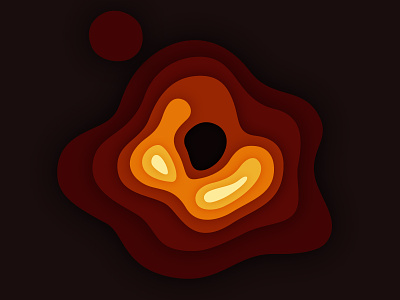 Black hole black hole illustration space