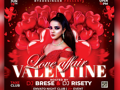 Valentines Day Flyer st valentines day