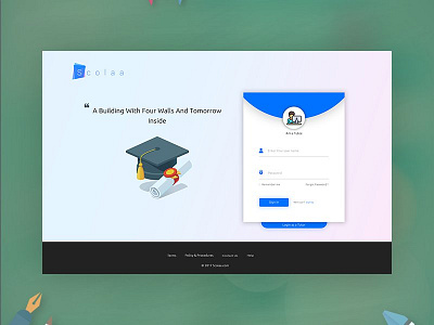 Students Login Page