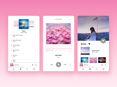 Daily UI Challenge #009｜Music Player