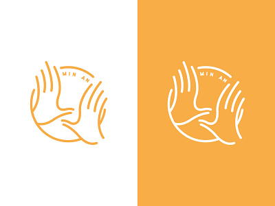 Chinese Massage Logo Design branding design hand hands icon illustrator massage therapy tuina