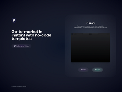 Work in progress landing page