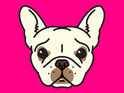 All Day Rudy bulldog daily design dog french frenchie rudy vector