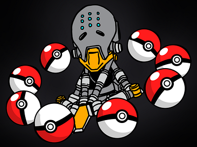 Zenyattamon daily design overwatch pokemon zenyatta