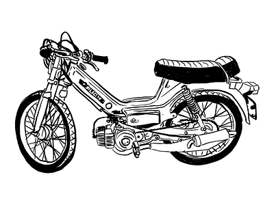Moped Sketch