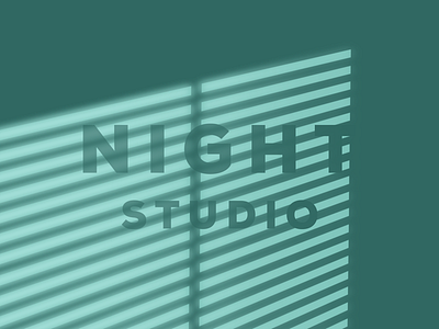 Night Studio Nights blinds light night night studio shades studio