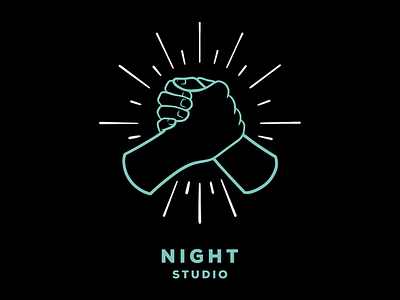 Come Connect for Night Studio connect hands handshake hard style night studio