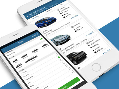 Car Rent mobile application ui design ux design