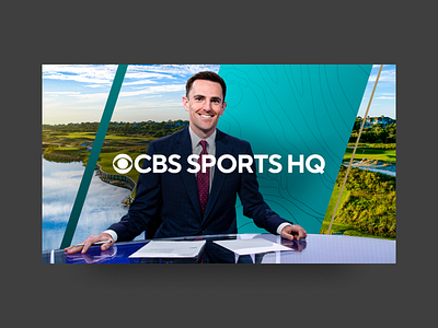 CBS Sports HQ Cover Thumbnails app branding design graphic design illustration ott programming art sports sports branding