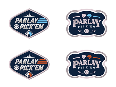 New Parlay Pick' Em Logo by CBS SPORTS on Dribbble