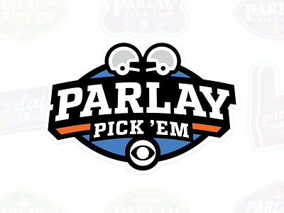 New Parlay Pick' Em Logo by CBS SPORTS on Dribbble