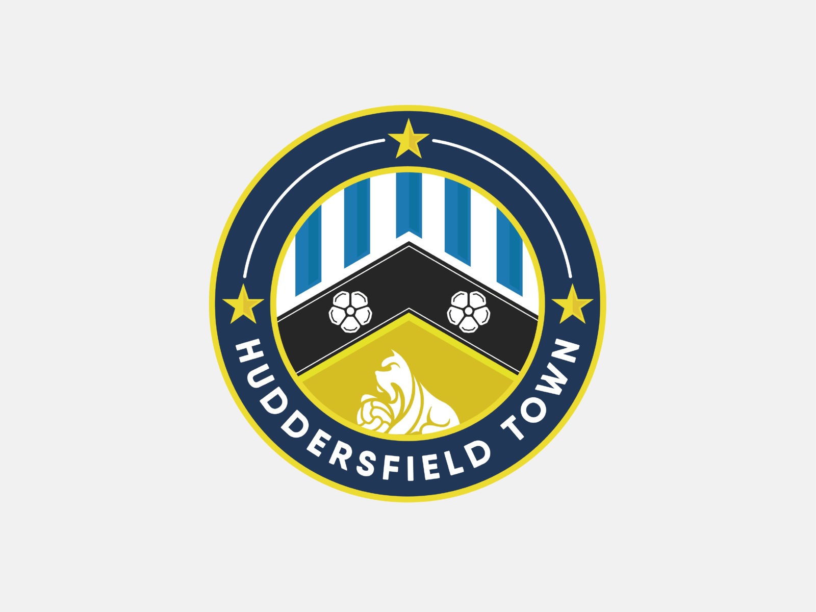 Huddersfield Town FC Crest Concept By Cyrus Taherbeigi On Dribbble