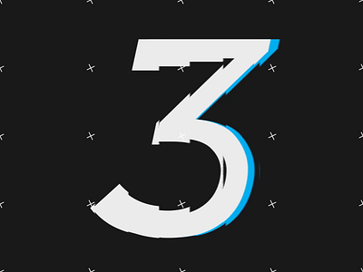 36 Days of Type – 3 design kinetic type letterform motion graphics rp3 typography
