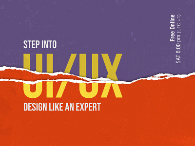 Instagram Ads for UI/UX Course graphic design typography