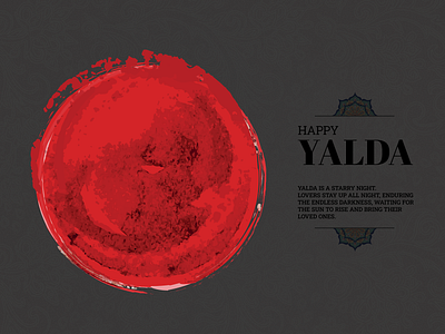 Yalda design graphic design illustration yalda