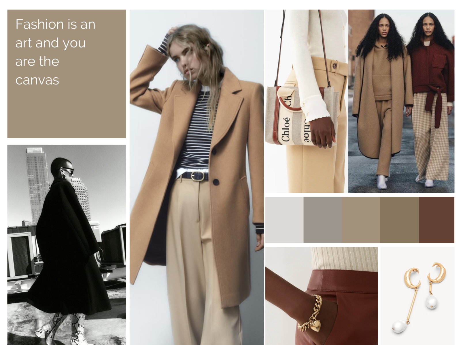 Fashion Mood board by Hanieh Kazemi on Dribbble