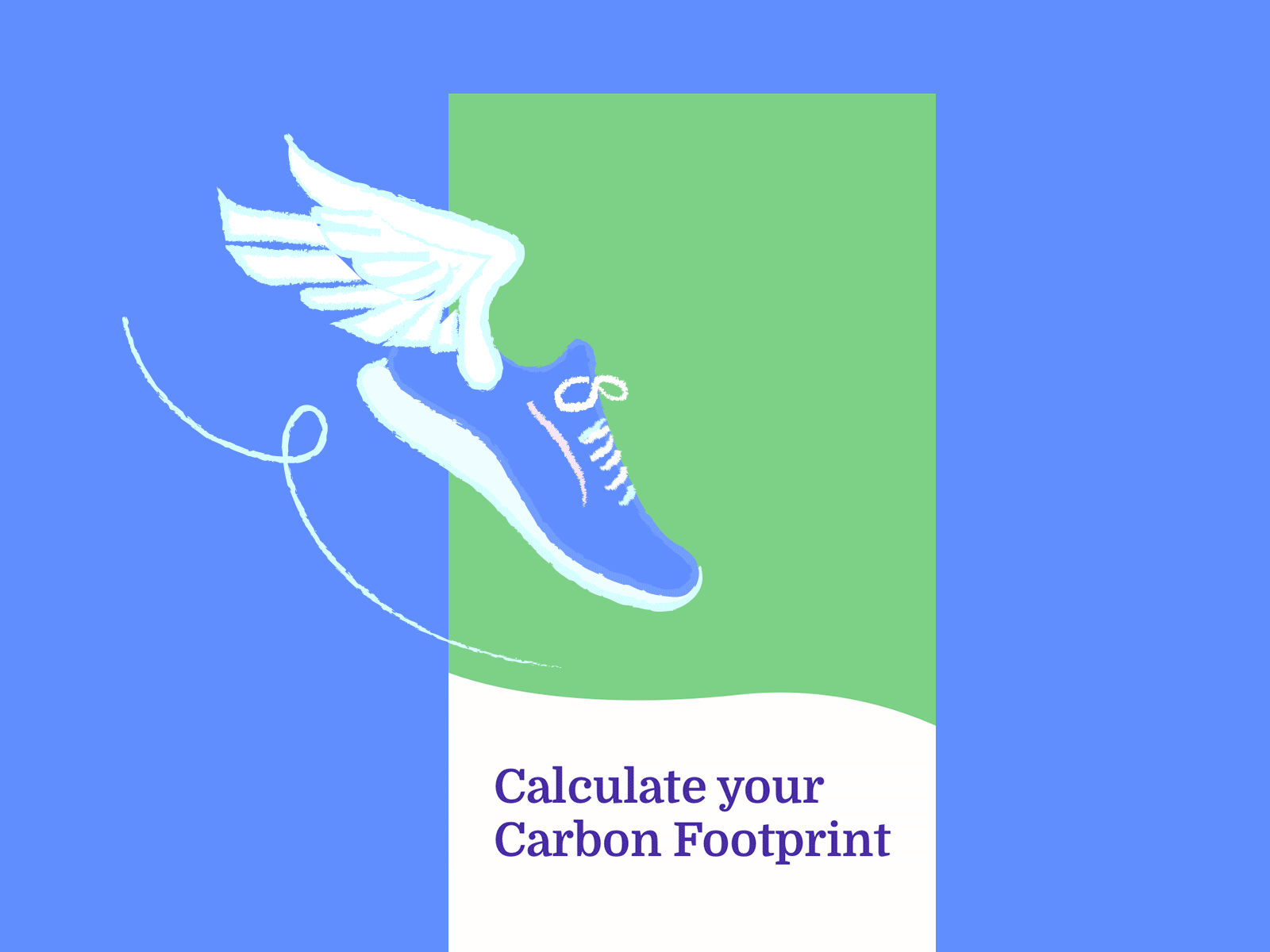 Calculator Carbon Footprint – Daily UI 004 calculator dailyui dailyui 004 design drawing ecology environment flat footprint product design ui ux vector