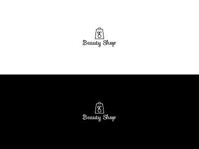 Beauty Shop Monogram logos (or lettermarks) adobe illustrator beauty shop beauty shop lettermark logo brand branding graphic design lettermark logo logo logo design monogram logo