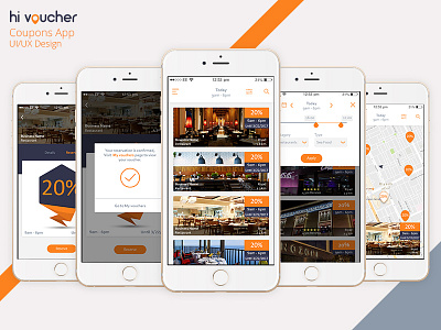 Voucher - Mobile App UI/UX Design