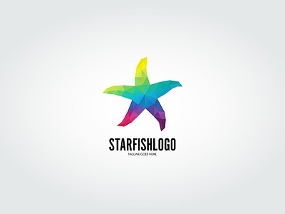 Starfish logo template