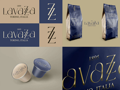 LAVAZZA TOP CLASS COFFEE REDESIGN branding design lavazza logo typography