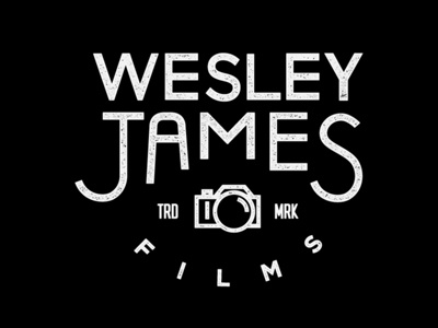 Wesley James Films camera logo texture wesleyjamesfilms