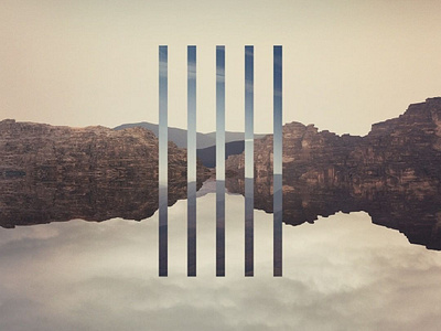 Mountains + Lines abstact design geometic lines minimal mountains surreal