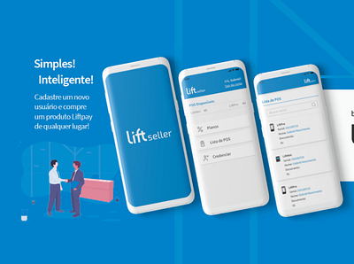 Corporative seller app app bank business design ui ux