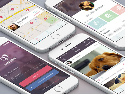 Social App for Dog Lovers app apple dogs ios mobile network pets social