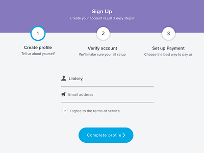 Sign up daily ui challenge desktop sign up sign up process