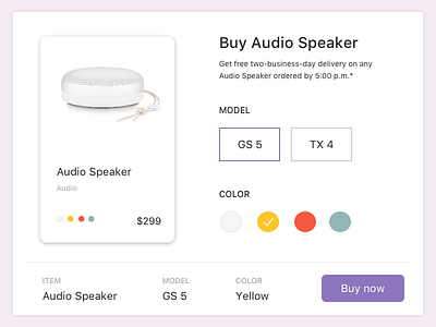 Daily UI Challenge #33 33 customize product daily ui challenge daily ui challenge 33