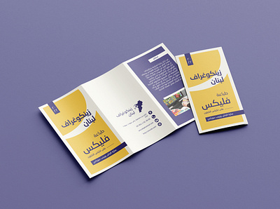 Arabic Brochure brochure graphic design layout design typography