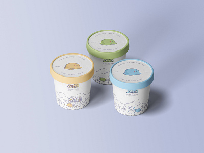 Ice-cream Packaging design graphic design illustration packaging