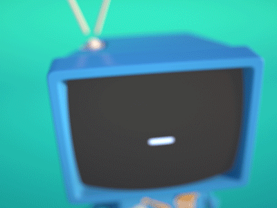 Tv Boy 3d 3ds max character animation octane renderer tv