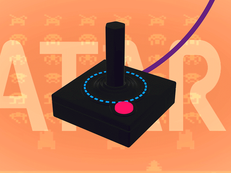 Atari 2600 plus poster by Scott Balmer on Dribbble