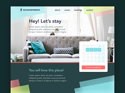 Apartment Home Page