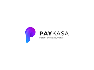 PayKasa Logo Design blue bullet business logo logo logo design p p logo p logo design pay purple web logo