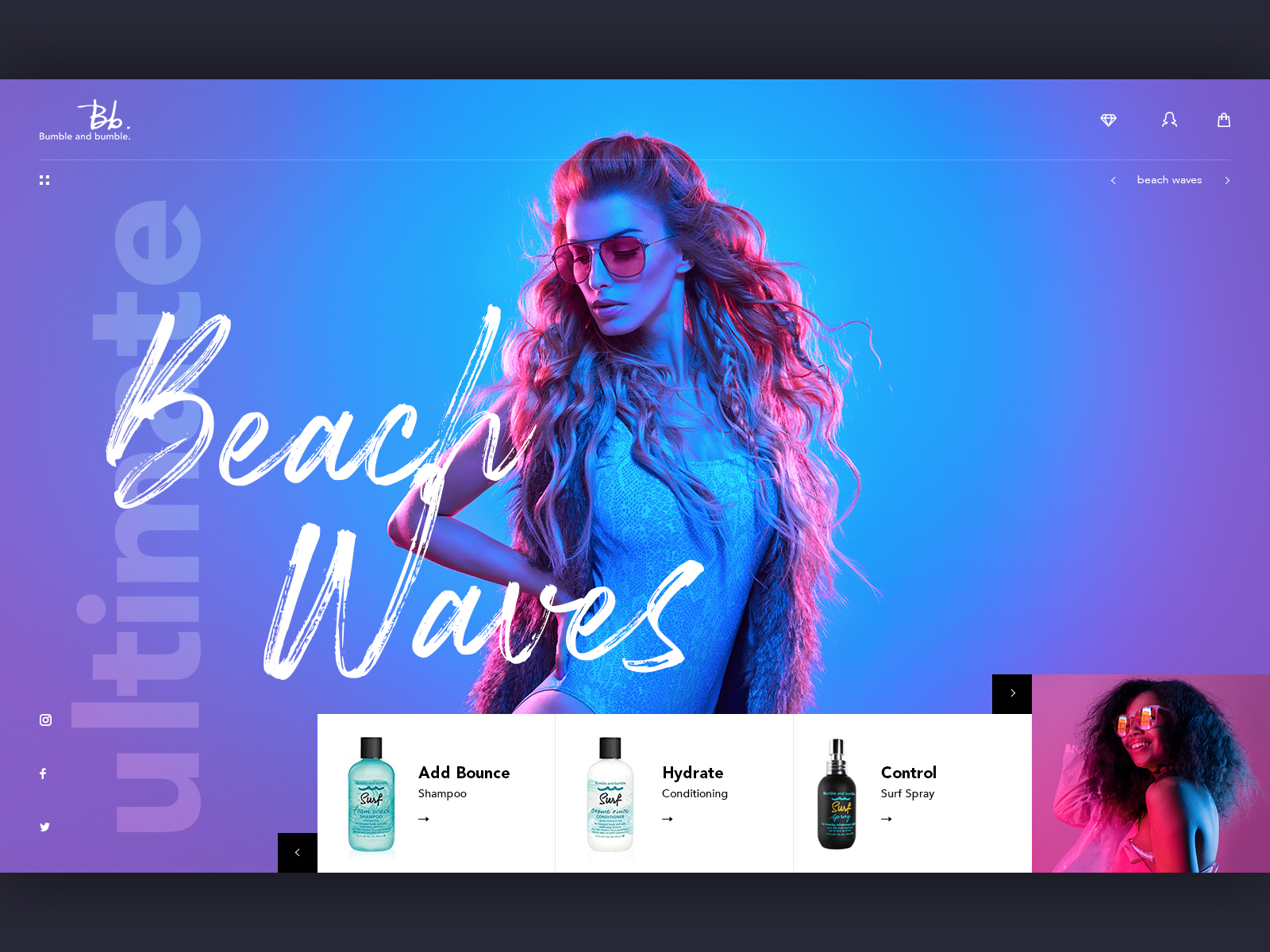 B&B Hair Care UI Concept By Anna Kay On Dribbble