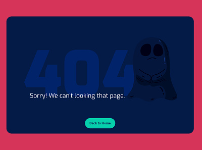 Daily Ui - 08 404 page 404page cute ghost daily daily ui dailyui dailyui08 dailyuichallenge design designer designs error page ghost ui uidesign uiux user interface userinterface userinterfacedesign