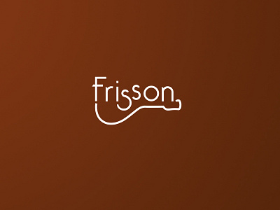FRISSON branding chorinho concept design designbetter frisson graphic design identidade visual logo logotype logotype design minimalism typography visual communication visual identity