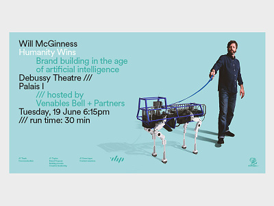 Humanity Wins Cannes poster a.i. artificial intelligence cannes machine learning poster robot typography