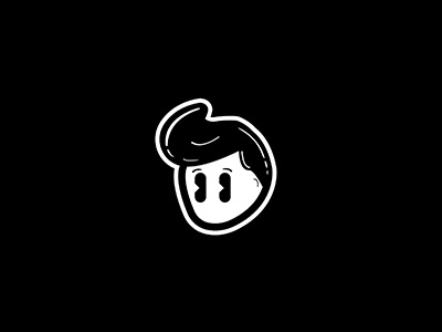 Retro Guy black dribbble dribbble shot guy illustrator photoshop retro white