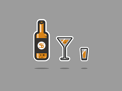 On the house dribbble dribbble debut drinks fun illustrator nice photoshop shot summer