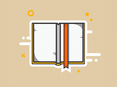 Meaning of Life - pt. 2 adobe book dribbble dribbble debut illustrator orange photoshop shot