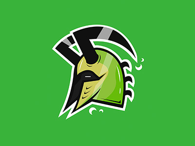 Grass Helmet adobe dribbble dribbble debut grass green helmet illustrator photoshop shot